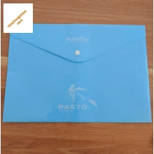 Bìa nút A4  1 ngăn FO-CBF009 4 màu pastel, da trời