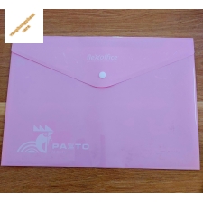 Bìa nút A4  1 ngăn FO-CBF009 4 màu pastel, hồng