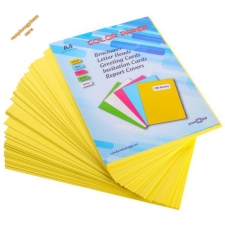 Giấy bìa màu - A4, 160gsm, Tenplus, Vàng