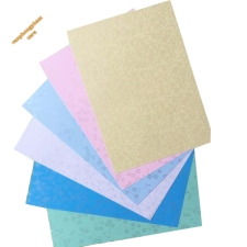 Bìa thơm A4 Vĩnh Tiến-DL 170-Xanh Dương/Trắng