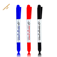 Bút lông dầu Thiên Long FO-PM01 Đỏ Xanh Đen