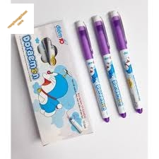 Bút Lông Kim Thiên Long FL-04 Doremon (Tím)