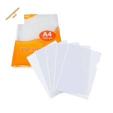 Bìa lá A4 trắng 