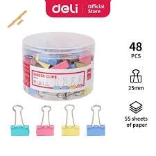 Kep Bướm màu 25 mm