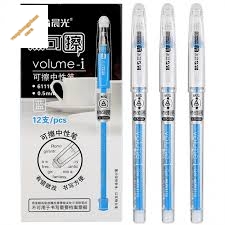 Bút Nước Gel M&G AKP61115 Xoá được màu xanh