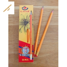 Bút Chì Gỗ “Gstar” No.009 vàng (Có gôm)