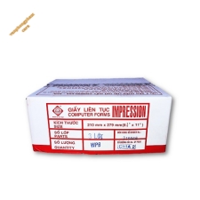Giấy in liên tục 240x279mm 3 liên chia 2