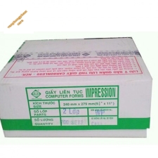 Giấy in liên tục 210x279mm 5 liên chia 2