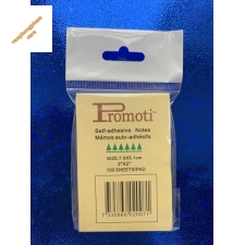 Giấy note 3x2 inch 49mmx76mm  vàng Pronoti 30200