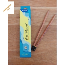 Bút chì vẽ, phát thảo gỗ GP-025 Thiên Long 6B