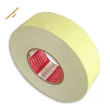 Băng keo mouse xốp -Trắng 2.4cm-8yard