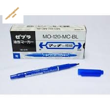 Bút lông dầu ZEBZA Mo.120 “Chính Hãng”  Xanh Đen Đỏ