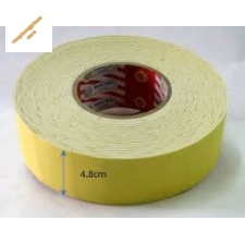 Băng keo mouse xốp -Trắng kt 4.8cm-8yard