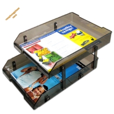 Kệ ngăn 2 tầng trượt mica 169/ 2 xukiva