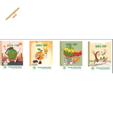 Tập vở siêu vip dày đl 120gsm 96 trang , 4 ô ly