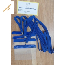 dây đeo thẻ nhân viên , bộ bảng tên Sakura ( dây đeo+thẻ) 1 hộp 50 cái