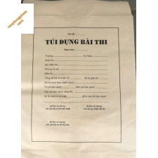 Túi đựng bài thi  - theo mẫu của Bộ GD-ĐT - 31*42.5 cm