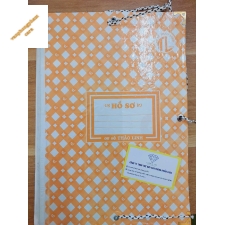 Bìa cột dây  - bìa 3 dây 15P - thảo linh  - loại tốt  - màu vàng