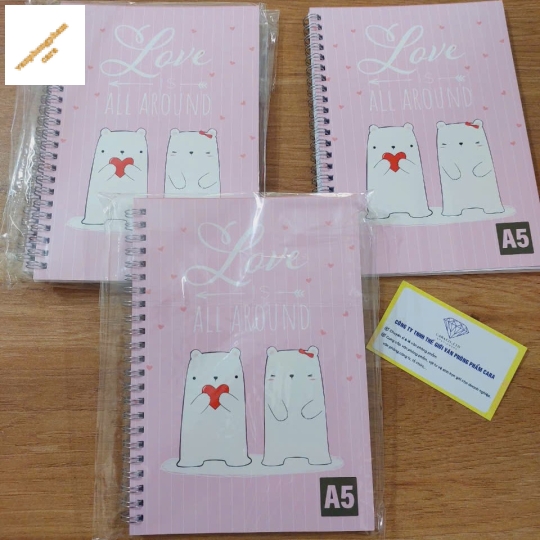 Sổ Lò Xo A5 - 120 trang -16 - Tiến phát