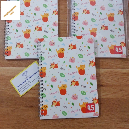 Sổ Lò Xo A5 - 120 trang  3 - Tiến phát 