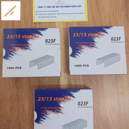kim bấm 23/15 staples ( 120 tờ ) KIM 023F