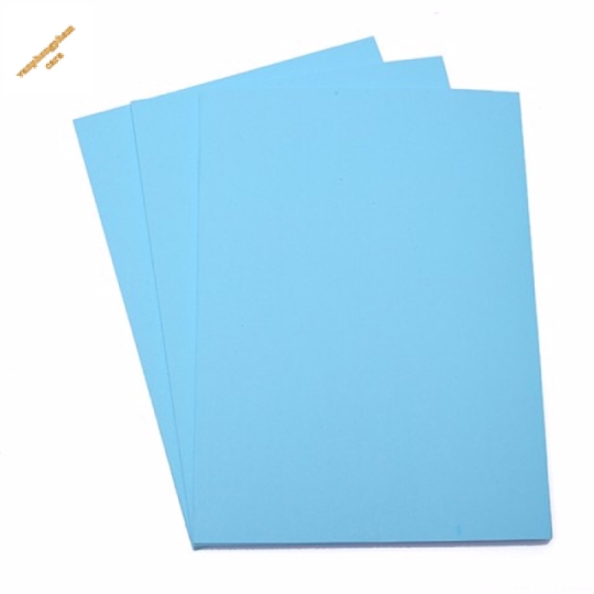 Giấy bìa màu - A4, 160gsm, Tenplus, Xanh Dương