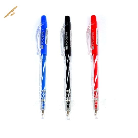 Bút Bi Thiên Long FO-03 (Đen-Đỏ-Xanh)