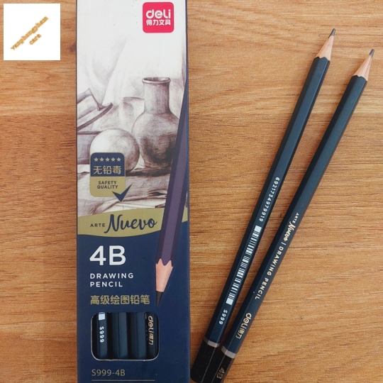 Bút chì vẽ gỗ Deli c S999- 4B