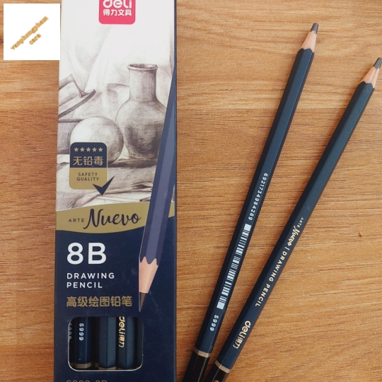 Bút chì vẽ gỗ Deli  S999- 8B