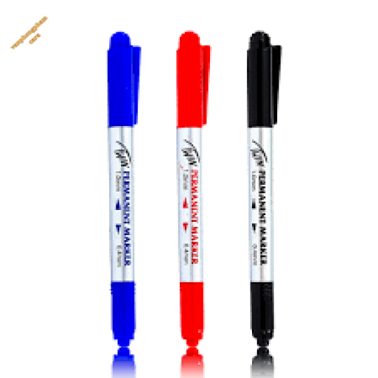 Bút lông dầu Thiên Long FO-PM01 Đỏ Xanh Đen