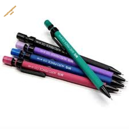 Bút Chì Bấm M&G M100  vỏ tím , đỏ , Xanh  