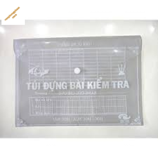 Bìa nút đựng bài kiểm tra