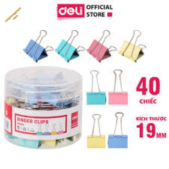 Kep Bướm màu 19 mm