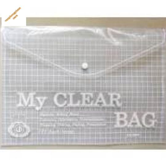 BÌA NÚT F4 ( A)  LOẠI DÀY TỐT My Clear Bag