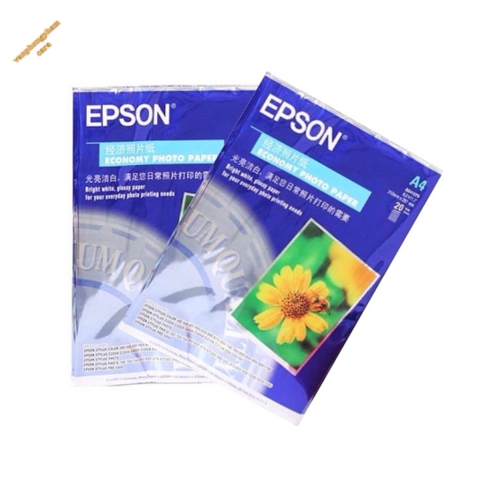 Giấy In Ảnh A4 - 230 (50 Tờ) 2 Mặt A4