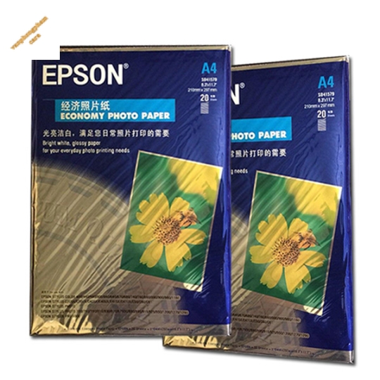 Giấy In Ảnh A4 - 160 (50 Tờ) 2 Mặt A4