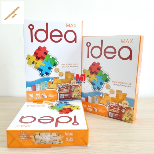 Giấy Idea - A4, 70 gsm