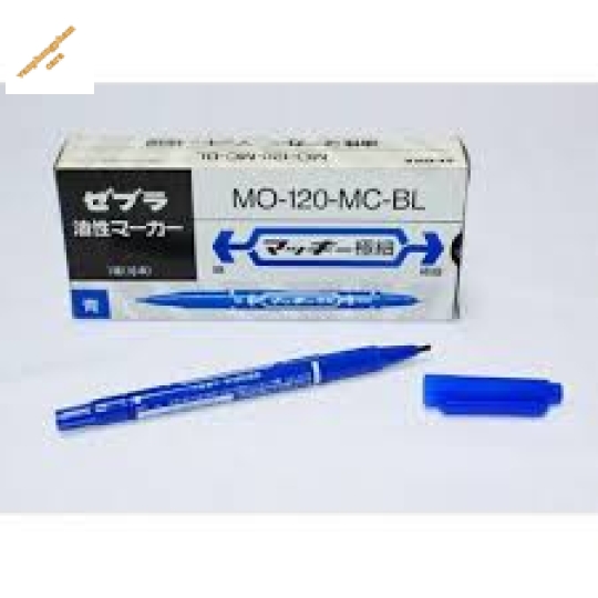 Bút lông dầu ZEBZA Mo.120 “Chính Hãng”  Xanh Đen Đỏ