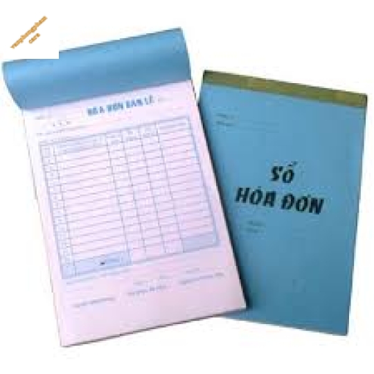 HÓA ĐƠN BÁN LẺ 2 liên giấy tốt ( 16 x 20) khổ giấy  50 bộ
