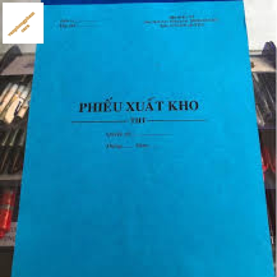 Phiếu xuất kho, 3 liên  (150 tờ, 50 bộ) ( kích thước A4 : 20x25cm)