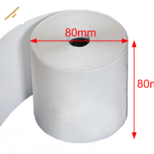 Giấy in nhiệt , in bill  K80x80