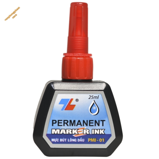Mực bút lông dầu TL PMI01-Đỏ