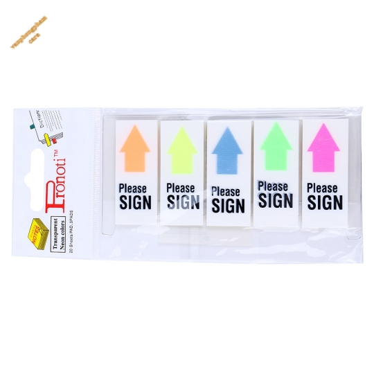 Miếng note nhựa "Please sign" Proniti 45649