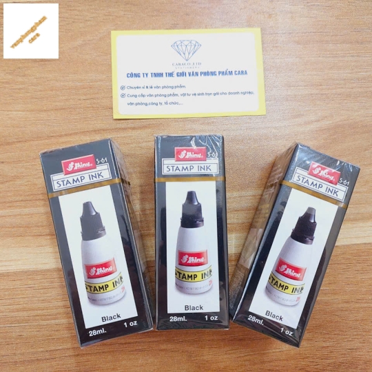 Mực dấu Shiny S61-Đen (28ml)