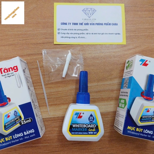 Mực bút lông bảng 25ml WBI01/ PMI01 - Xanh 