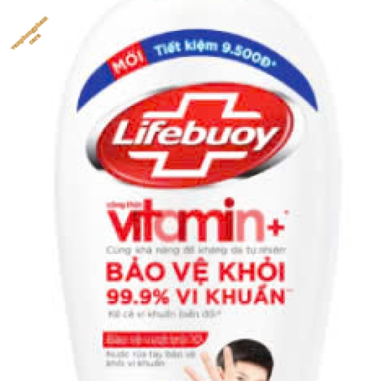 Nước rửa tay Lifebuoy vượt trội-Đỏ 450g